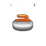 Emoji Curling Stone Memory Card Reader (Rectangular)