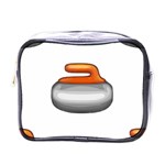 Emoji Curling Stone Mini Toiletries Bag (One Side)