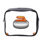 Emoji Curling Stone Mini Toiletries Bag (Two Sides)