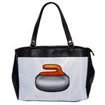 Emoji Curling Stone Oversize Office Handbag