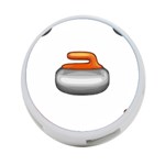 Emoji Curling Stone 4-Port USB Hub (One Side)