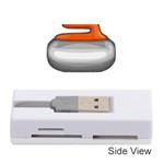 Emoji Curling Stone Memory Card Reader (Stick)