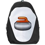 Emoji Curling Stone Backpack Bag