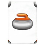 Emoji Curling Stone Removable Flap Cover (L)