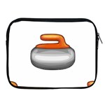 Emoji Curling Stone Apple iPad Zipper Case