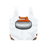 Emoji Curling Stone Full Print Recycle Bag (S)