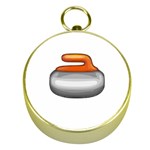 Emoji Curling Stone Gold Compass