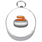 Emoji Curling Stone Silver Compass