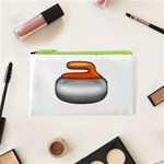 Emoji Curling Stone Cosmetic Bag (XS)