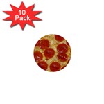 Pepperoni Pizza 1  Mini Button (10 pack) 