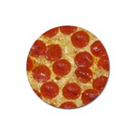 Pepperoni Pizza Magnet 3  (Round)