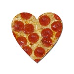 Pepperoni Pizza Magnet (Heart)