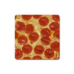 Pepperoni Pizza Magnet (Square)