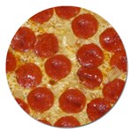 Pepperoni Pizza Magnet 5  (Round)