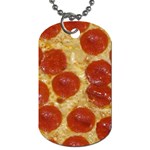 Pepperoni Pizza Dog Tag (One Side)