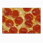 Pepperoni Pizza Postcard 4 x 6  (Pkg of 10)