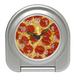 Pepperoni Pizza Travel Alarm Clock