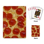 Pepperoni Pizza Playing Cards Single Design