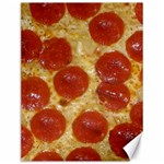 Pepperoni Pizza Canvas 12  x 16 