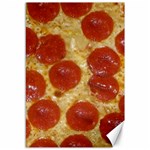 Pepperoni Pizza Canvas 12  x 18 