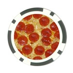 Pepperoni Pizza Poker Chip Card Guard