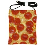 Pepperoni Pizza Shoulder Sling Bag