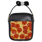 Pepperoni Pizza Girls Sling Bag