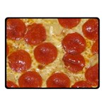 Pepperoni Pizza Fleece Blanket (Small)