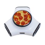 Pepperoni Pizza 3-Port USB Hub