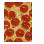 Pepperoni Pizza Small Garden Flag (Two Sides)