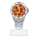 Pepperoni Pizza Plastic Nurses Watch