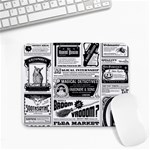 Creepy Newspaper Small Mousepad