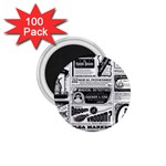 Creepy Newspaper 1.75  Magnet (100 pack) 