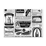 Creepy Newspaper Sticker A4 (10 pack)