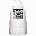 Creepy Newspaper BBQ Apron