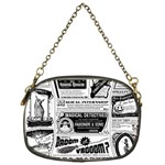 Creepy Newspaper Chain Purse (One Side)