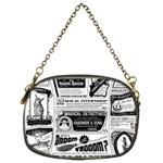 Creepy Newspaper Chain Purse (Two Sides)