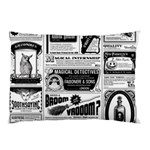 Creepy Newspaper Pillow Case