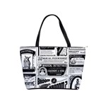 Creepy Newspaper Classic Shoulder Handbag