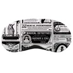 Creepy Newspaper Sleeping Mask