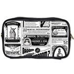 Creepy Newspaper Toiletries Bag (One Side)