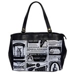 Creepy Newspaper Oversize Office Handbag