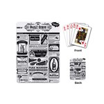 Creepy Newspaper Playing Cards (Mini)