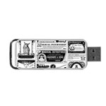 Creepy Newspaper Portable USB Flash (One Side)