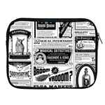 Creepy Newspaper Apple iPad Zipper Case