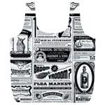 Creepy Newspaper Full Print Recycle Bag (XL)