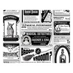 Creepy Newspaper Double Sided Flano Blanket (Large)