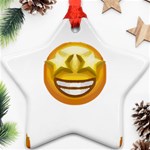 star eyes emoji Ornament (Star)