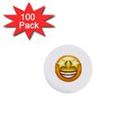 star eyes emoji 1  Mini Button (100 pack) 