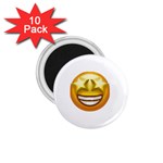 star eyes emoji 1.75  Magnet (10 pack) 